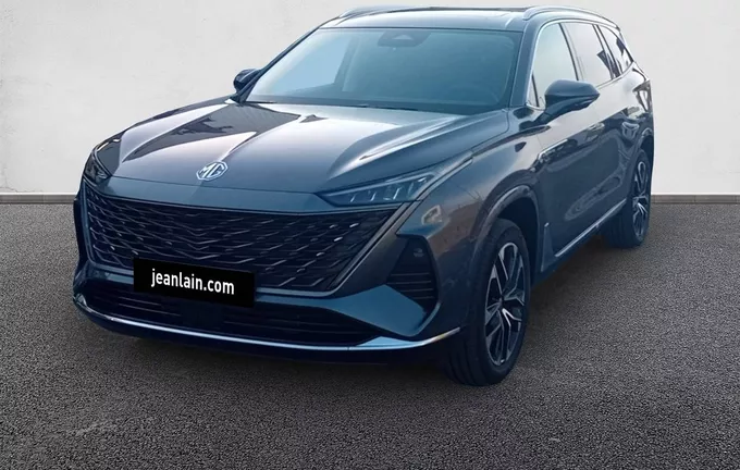 MG MGS9 PHEV Premium extérieur trois quart avant droit 8061