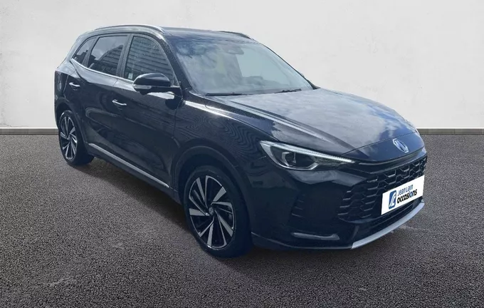 MG ZS 1.5 L Hybrid+ 197 ch Luxury extérieur trois quart avant droit 601139