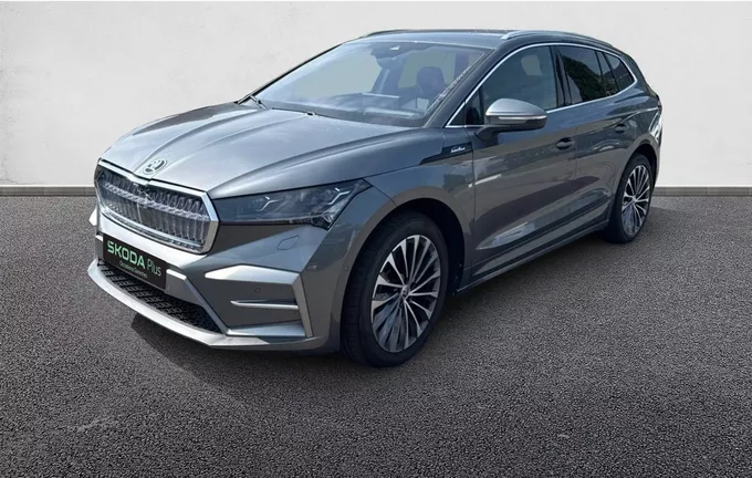 SKODA ENYAQ iV 85x L&K extérieur trois quart avant gauche 2129440