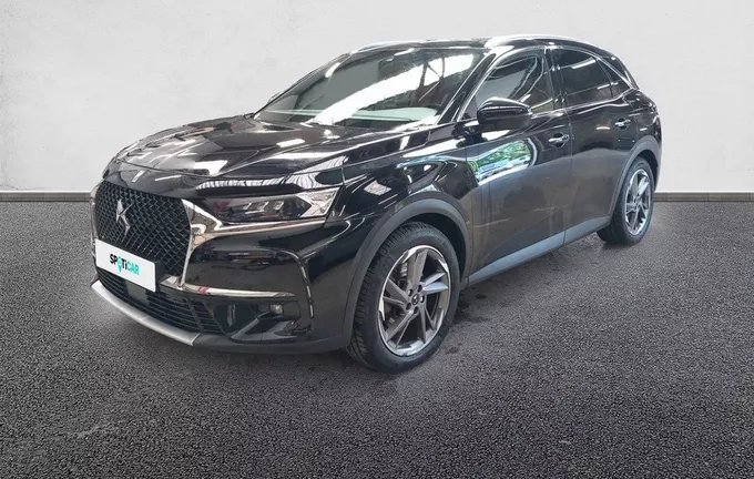 DS DS7 CROSSBACK Hybride E-Tense 300 EAT8 4x4 Grand Chic extérieur trois quart avant gauche 945983