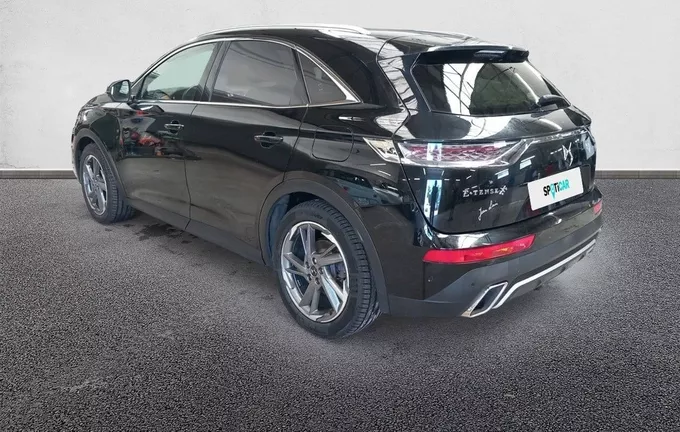 DS DS7 CROSSBACK Hybride E-Tense 300 EAT8 4x4 Grand Chic extérieur trois quart arrière gauche 945983