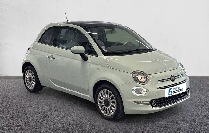 FIAT 500 0.9 85 ch TwinAir S&S Lounge extérieur trois quart avant droit 2129370