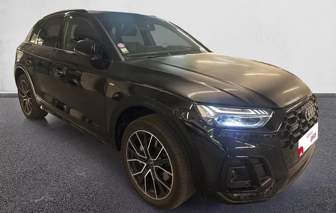 AUDI Q5 55 TFSIe 367 S tronic 7 Quattro S line extérieur trois quart avant droit 2123343