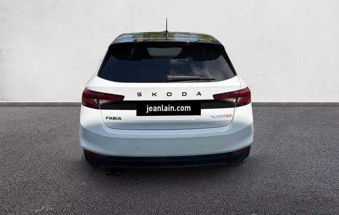 SKODA FABIA 1.5 TSI 177 ch EVO 2 DSG7 130 extérieur arrière 9737