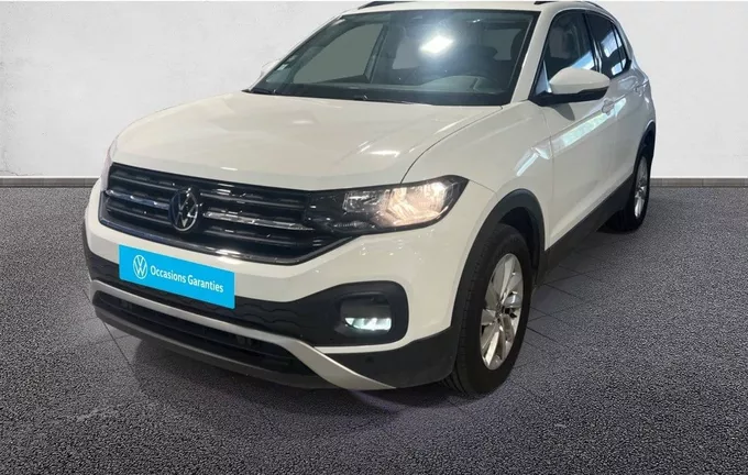 VOLKSWAGEN T-CROSS 1.0 TSI 95 Start/Stop BVM5 Life Tech extérieur trois quart avant gauche 2129264