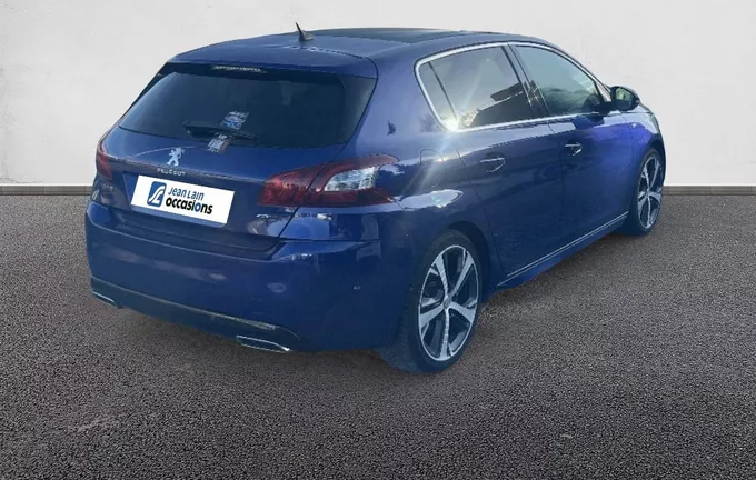 PEUGEOT 308 2.0 BlueHDi 180ch S&S EAT6 GT extérieur trois quart arrière droit 560919