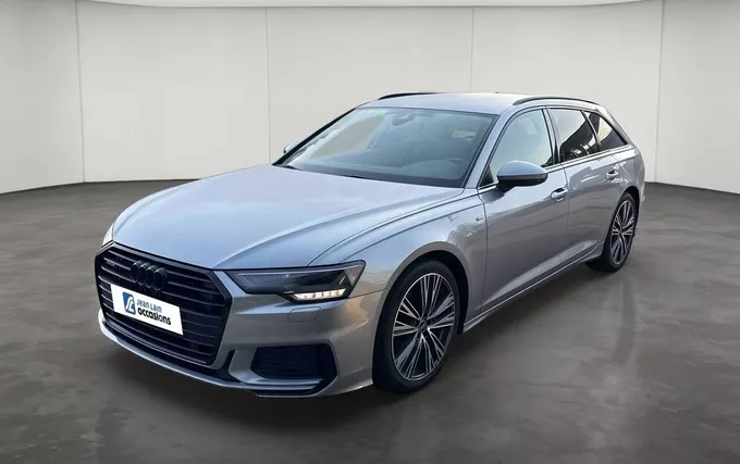 AUDI A6 Avant 40 TDI 204 ch S tronic 7 Quattro S line extérieur trois quart avant gauche 2132497