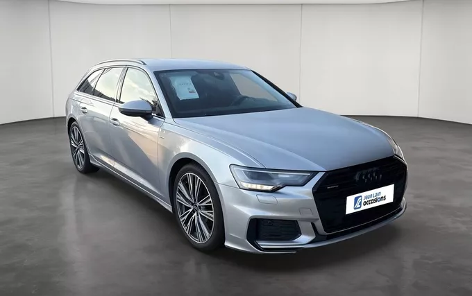 AUDI A6 Avant 40 TDI 204 ch S tronic 7 Quattro S line extérieur trois quart avant droit 2132497