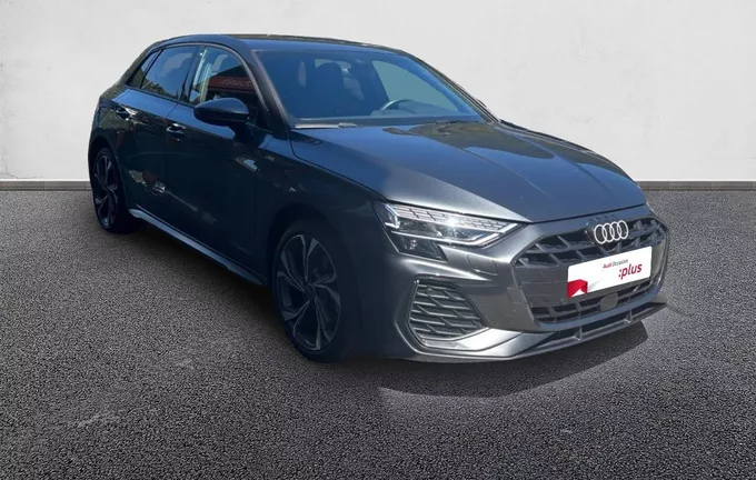 AUDI A3 Sportback TFSI Mild Hybrid 150 S tronic 7 S line extérieur trois quart avant droit 2130782