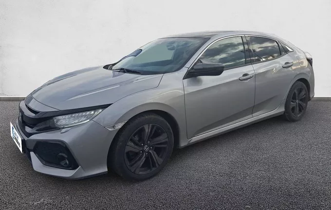 HONDA CIVIC 1.0 i-VTEC 126 CVT Exclusive extérieur trois quart avant gauche 