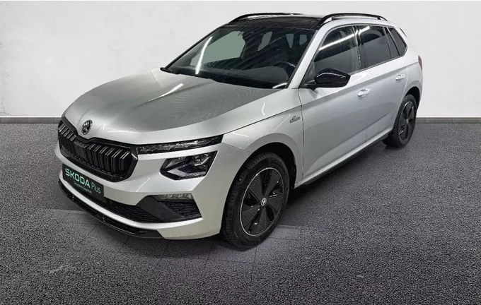 SKODA KAMIQ 1.0 TSI Evo 2 116 ch DSG7 Monte Carlo extérieur trois quart avant gauche 2122028