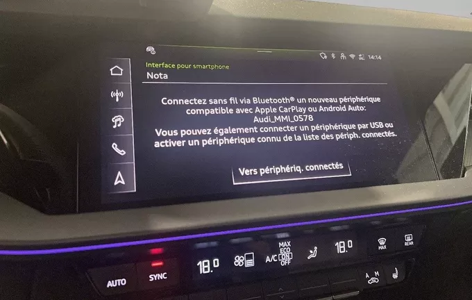 AUDI A3 Sportback TFSI Mild Hybrid 150 S tronic 7 S line photo 19 2130374