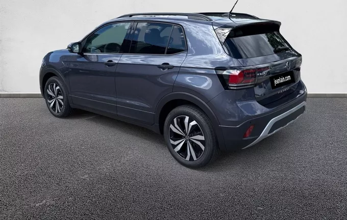 VOLKSWAGEN T-CROSS 1.0 TSI 116 Start/Stop DSG7 VW Edition extérieur trois quart arrière gauche 6250