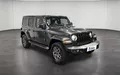 Miniature JEEP WRANGLER Unlimited 4xe 2.0 l T 380 ch PHEV 4x4 BVA8 First Edition extérieur trois quart avant droit 2133372