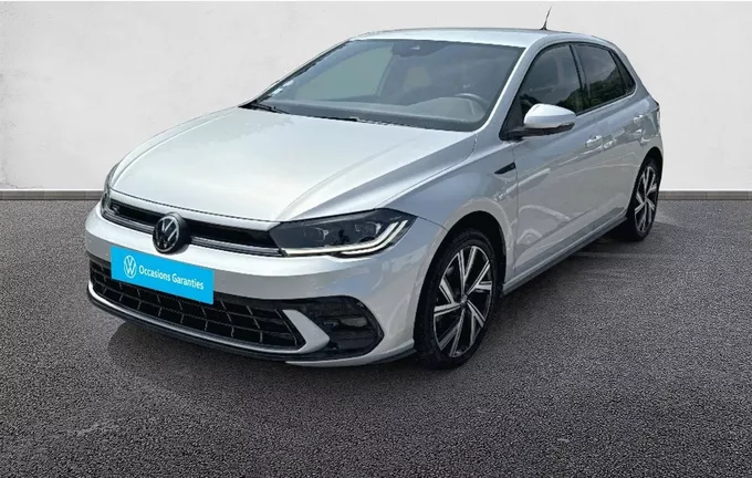 VOLKSWAGEN POLO 1.0 TSI 110 S&S DSG7 R-Line extérieur trois quart avant gauche 2130077