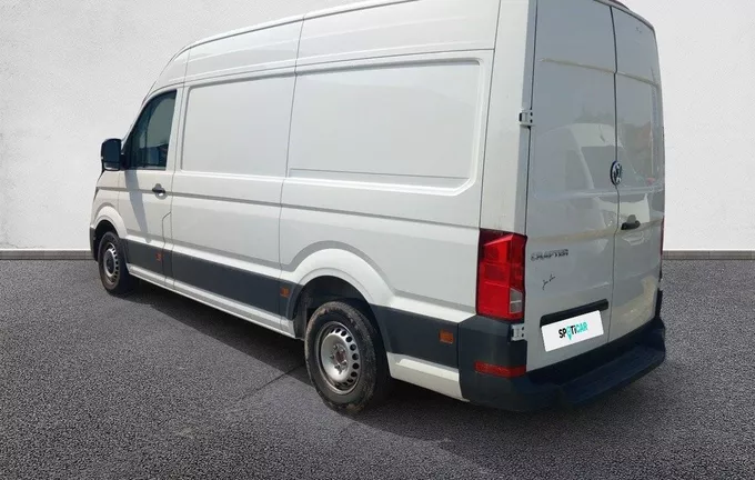 VOLKSWAGEN UTILITAIRES CRAFTER VAN 35 L3H3 2.0 TDI 140 CH BVA BUSINESS extérieur trois quart arrière gauche 105915