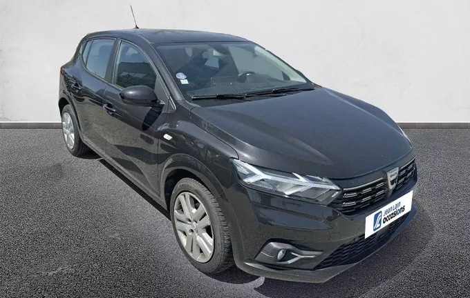 DACIA SANDERO SCe 65 Confort extérieur trois quart avant droit 2128317