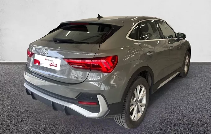 AUDI Q3 Sportback 40 TDI 190 ch S tronic 7 Quattro S line extérieur trois quart arrière droit 2131185