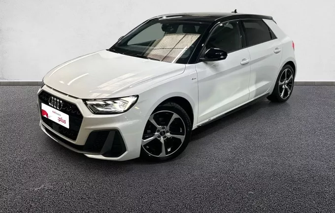 AUDI A1 Sportback 30 TFSI 116 ch S tronic 7 S Line extérieur trois quart avant gauche 2131466
