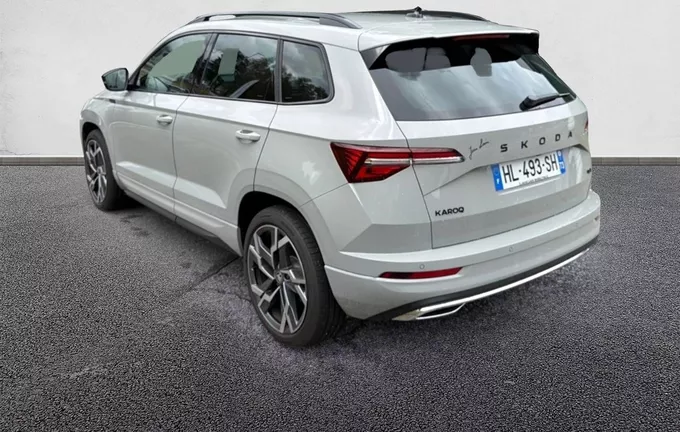 SKODA KAROQ 2.0 TDI 150 ch SCR DSG7 4x4 Sportline extérieur côté gauche 4648
