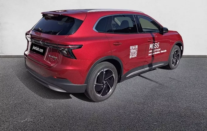 MG MGS5 EV 64kWh - 170 kW 2WD Luxury extérieur trois quart arrière droit 9237