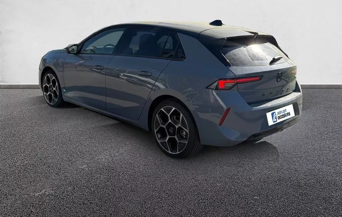 OPEL ASTRA 1.2 Turbo Hybride 145 ch Automatique Ultimate extérieur trois quart arrière gauche 991182