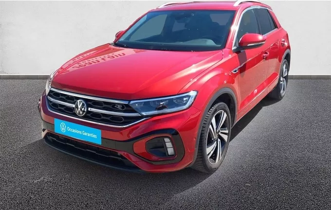 VOLKSWAGEN T-ROC 1.5 TSI EVO 150 Start/Stop DSG7 R-Line extérieur trois quart avant gauche 460610