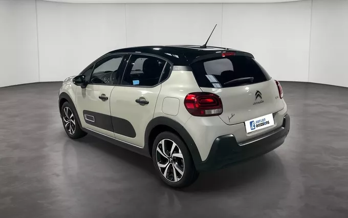CITROEN C3 PureTech 110 EAT6 Elle extérieur trois quart arrière gauche 946775