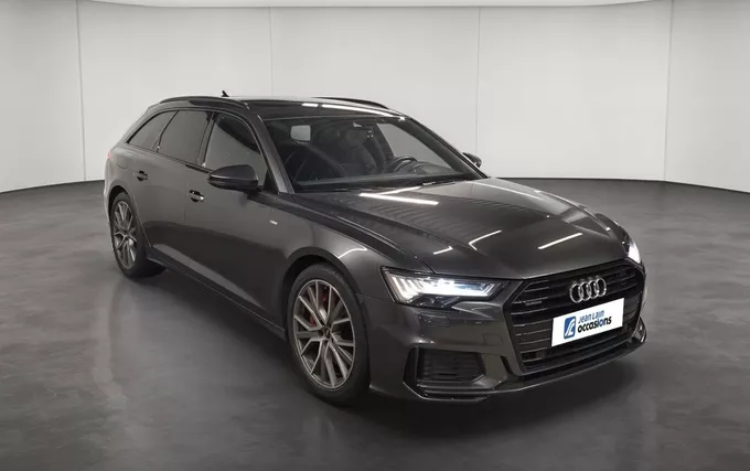 AUDI A6 Avant 55 TFSIe 367 ch S tronic 7 Quattro Competition extérieur trois quart avant droit 2132213