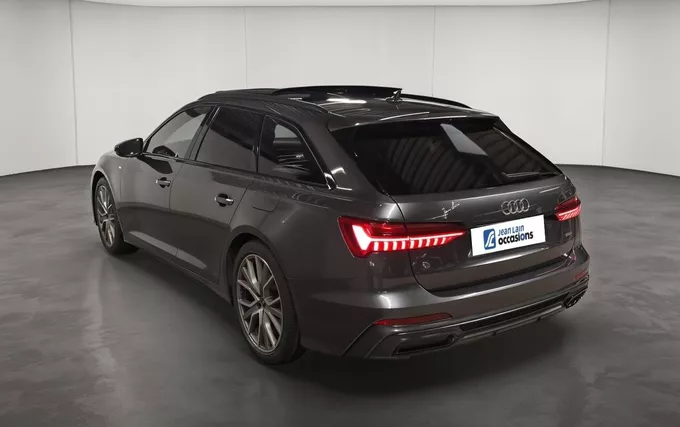 AUDI A6 Avant 55 TFSIe 367 ch S tronic 7 Quattro Competition extérieur trois quart arrière gauche 2132213
