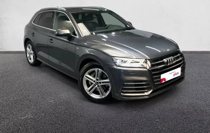 AUDI Q5 55 TFSI e 367 S tronic 7 Quattro S line extérieur trois quart avant droit 2127282