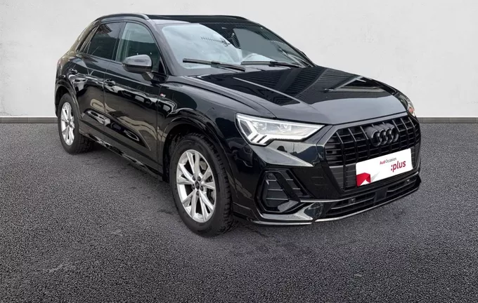 AUDI Q3 35 TDI 150 ch S tronic 7 S line plus extérieur trois quart avant droit 2128556