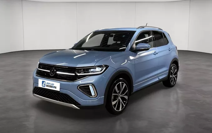 VOLKSWAGEN T-CROSS 1.0 TSI 116 Start/Stop DSG7 R-Line extérieur trois quart avant gauche 2132974