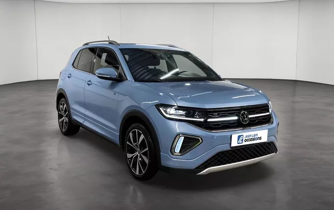 VOLKSWAGEN T-CROSS 1.0 TSI 116 Start/Stop DSG7 R-Line extérieur trois quart avant droit 2132974
