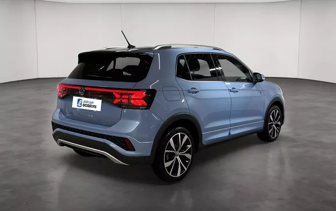 VOLKSWAGEN T-CROSS 1.0 TSI 116 Start/Stop DSG7 R-Line extérieur trois quart arrière droit 2132974