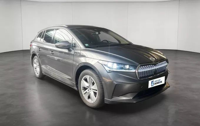 SKODA ENYAQ iV 80 extérieur trois quart avant droit 2131811