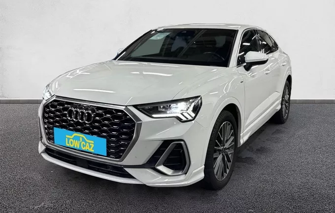 AUDI Q3 Sportback 35 TDI 150 ch S tronic 7 S line extérieur trois quart avant gauche 212469