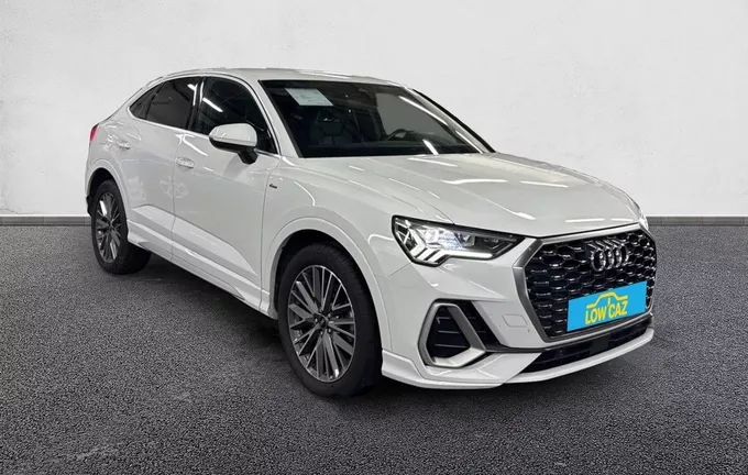 AUDI Q3 Sportback 35 TDI 150 ch S tronic 7 S line extérieur trois quart avant droit 212469