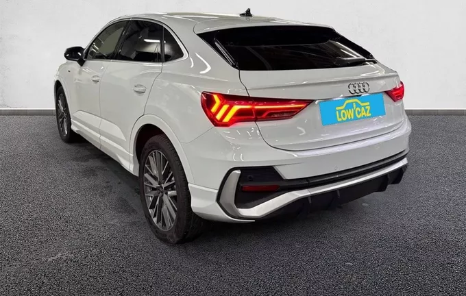 AUDI Q3 Sportback 35 TDI 150 ch S tronic 7 S line extérieur trois quart arrière gauche 212469