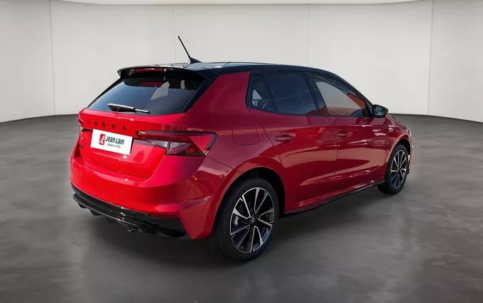 SKODA FABIA 1.0 TSI 116 ch EVO 2 DSG7 Monte-Carlo extérieur trois quart arrière droit 1410