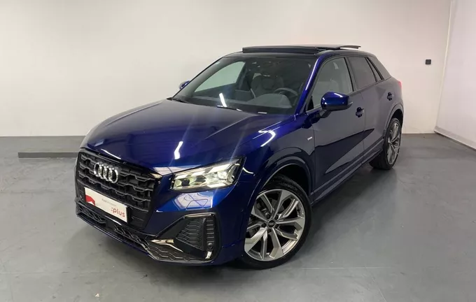 AUDI Q2 35 TDI 150 S tronic 7 S line Plus extérieur trois quart avant gauche 2127661