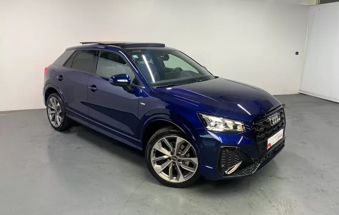 AUDI Q2 35 TDI 150 S tronic 7 S line Plus extérieur trois quart avant droit 2127661