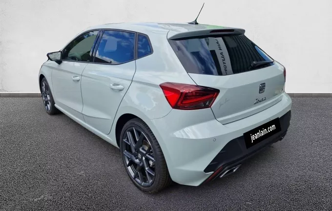 SEAT IBIZA 1.0 TSI 115 ch S/S DSG7 FR extérieur trois quart arrière gauche 1590