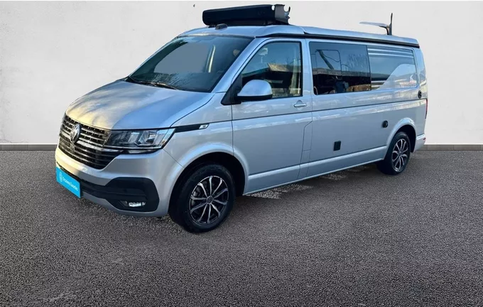 VOLKSWAGEN UTILITAIRES TRANSPORTER STYLEVAN DURBAN L2H1 2.0 TDI 150 DSG7 - VAN AMENAGE extérieur trois quart avant gauche 106294