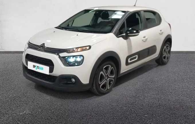 CITROEN C3 SOCIETE BLUEHDI 100 S&S BVM6 FEEL NAV extérieur trois quart avant gauche 946136