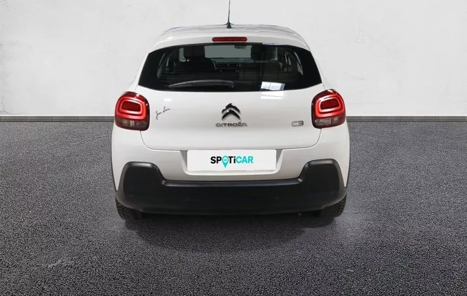 CITROEN C3 SOCIETE BLUEHDI 100 S&S BVM6 FEEL NAV extérieur trois quart arrière droit 946136