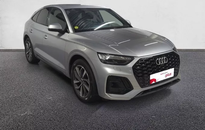 AUDI Q5 Sportback 35 TDI 163 S tronic 7 S line extérieur trois quart avant droit 2123838
