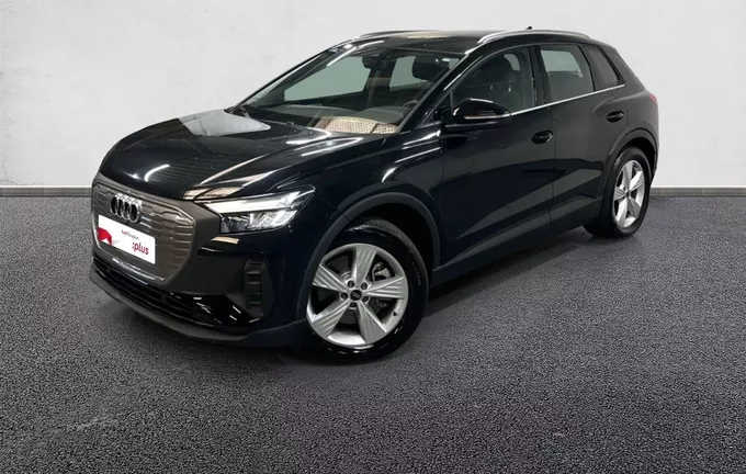 AUDI Q4 E-TRON 45 285 ch 82 kWh Design extérieur trois quart avant gauche 2129945