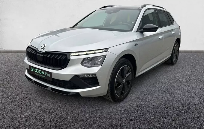 SKODA KAMIQ 1.0 TSI Evo 2 116 ch DSG7 Monte Carlo extérieur trois quart avant gauche 2123529