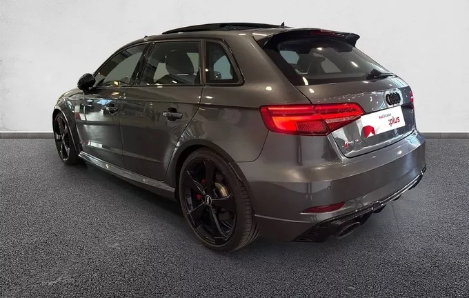 AUDI RS3 Sportback 2.5 TFSI 400 S tronic 7 Quattro extérieur trois quart arrière gauche 2125912
